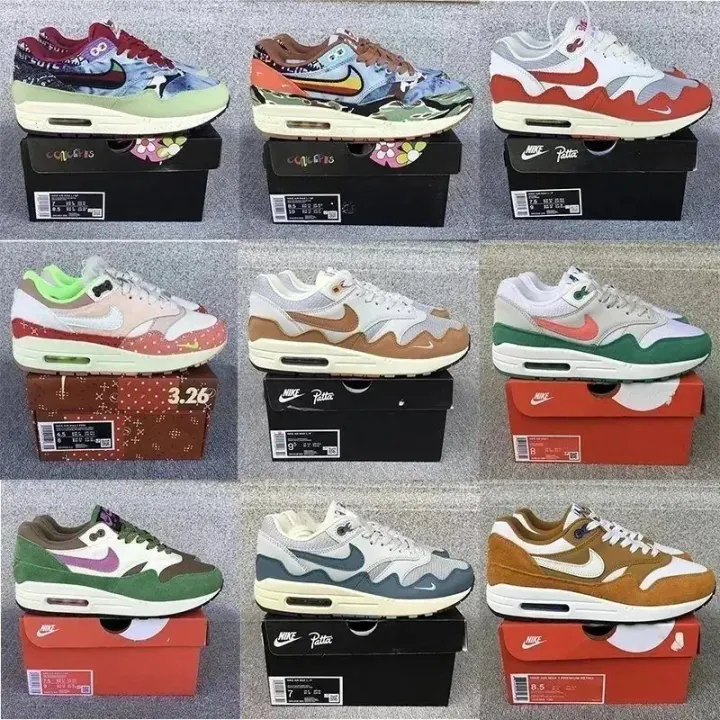 Nike Patta Air Max 1 Sneakers in Mixed Colorways