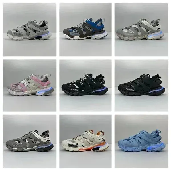 Mehrfarbige sportliche Sneakers von Balenciaga