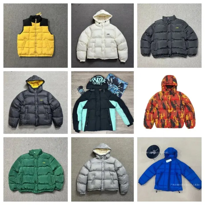 Corteiz Colorblock Puffer Jacket Collection