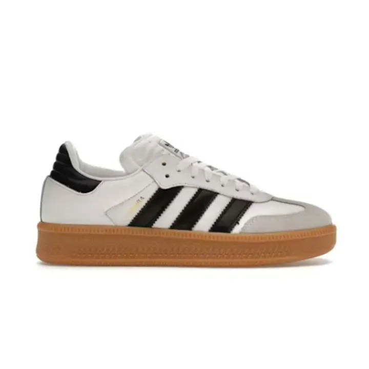 Adidas Samba XLG Sneakers in White, Black & Gum
