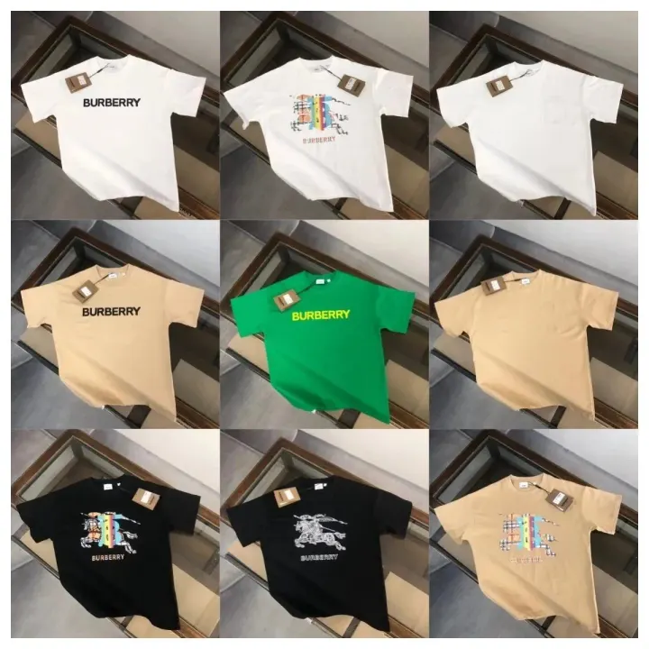 Burberry Colorful Graphic T-Shirt