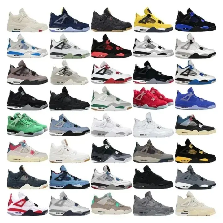 Jordan 4 Lifestyle Sneakers in Assorted Colorways