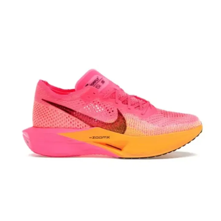 Nike ZoomX Vaporfly 3 Sneakers in Hyper Pink & Orange