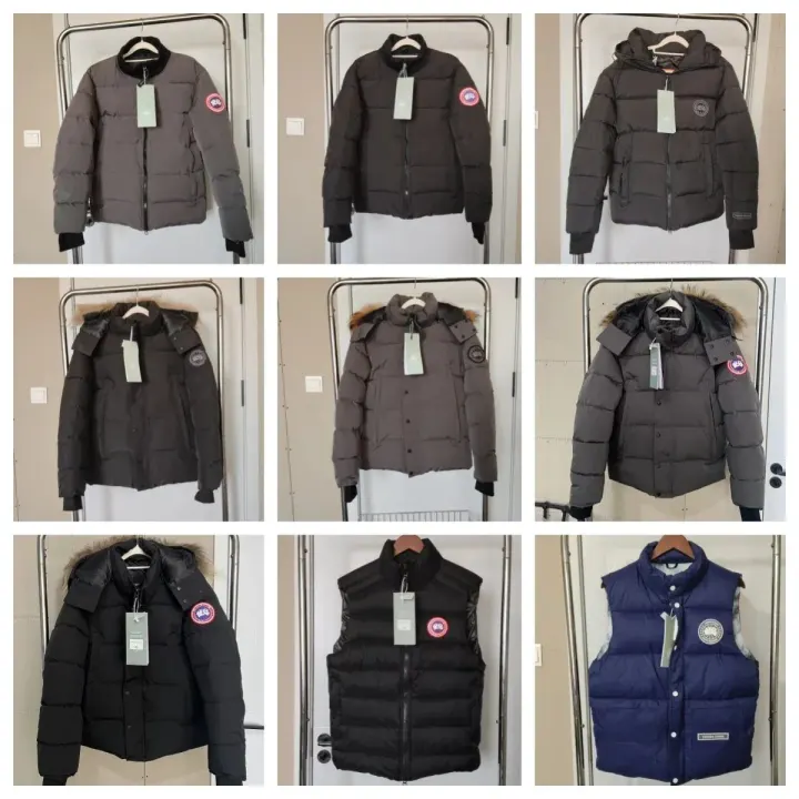 Canada Goose Puffer Jacket Collection in Black, Grey and Blue