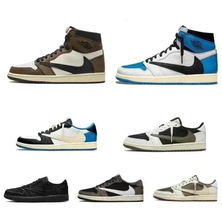 Jordan High-Top Sneakers in Multi-Color Retro Styles