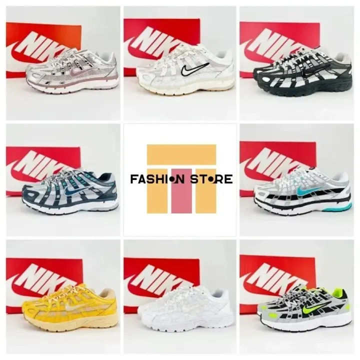 Nike P-6000 Multi-Color Mesh Sneakers