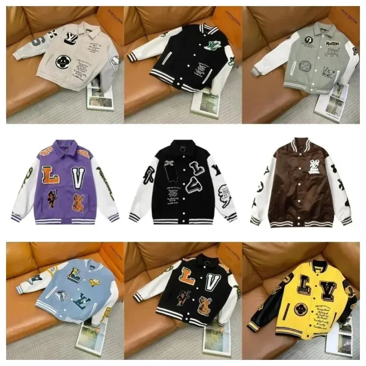Louis Vuitton Patchwork Varsity Jacket in Multiple Colors