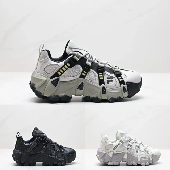 Fila Chunky Casual Sneakers in White, Black and Gray