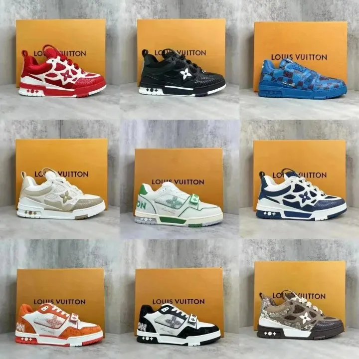 Louis Vuitton Multi-Color Casual Sneakers