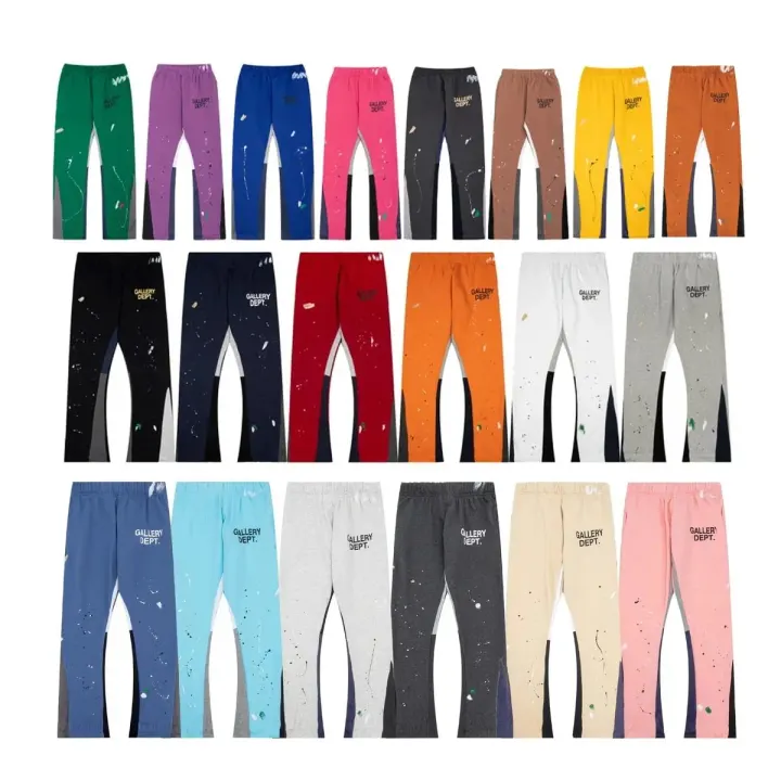 Gallery Dept. Paint-Splatter Sweatpants in Multiple Colors