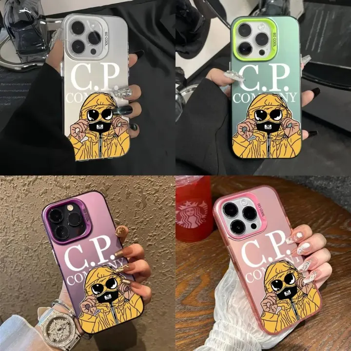 C.P. Company Graphic Phone Case in Multiple Colorways