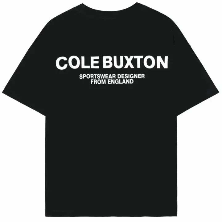 Cole Buxton Black Graphic T-Shirt
