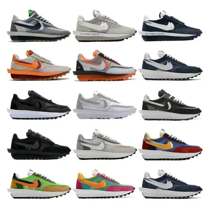 Nike Vaporwaffle Multi-Color Low Top Sneakers