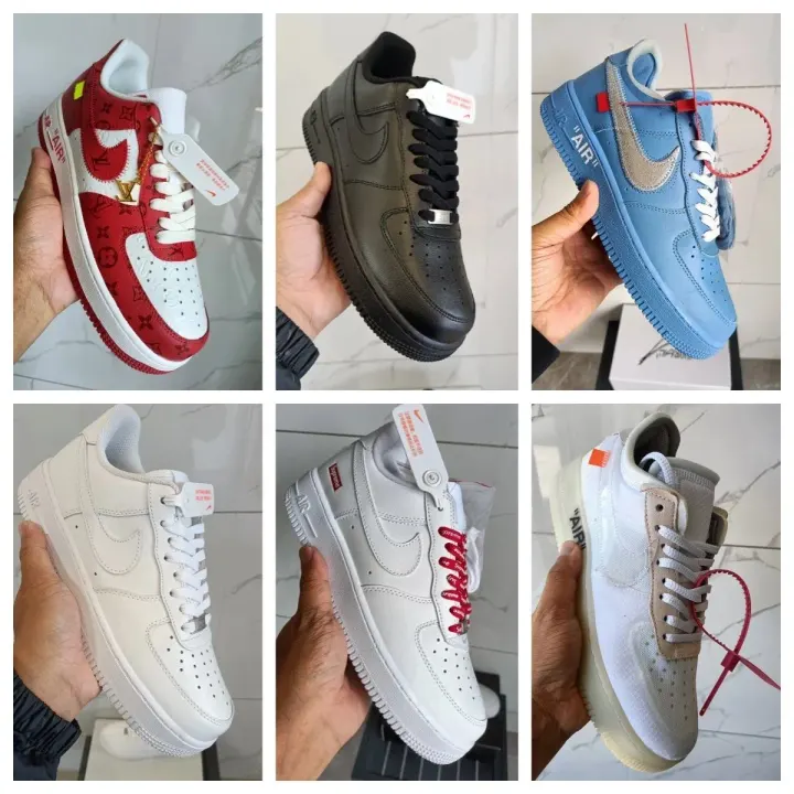 Louis Vuitton Low-Top Athletic Sneakers in Red Monogram