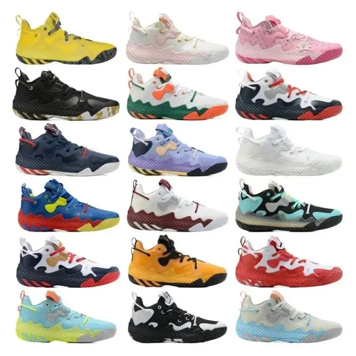 Adidas Harden Vol. 6 Basketball Shoes in Bright Multicolor