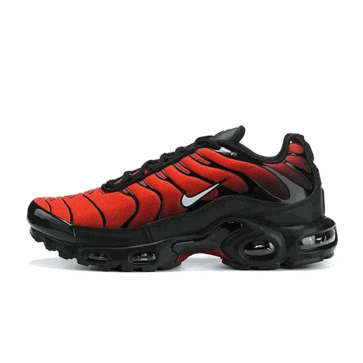 Nike Air Max Plus TN Running Shoes in Red and Black