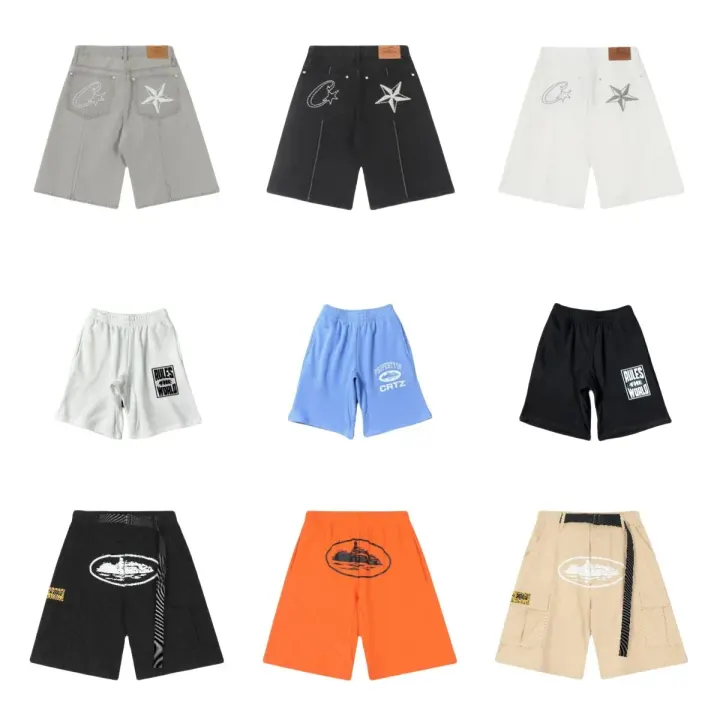 Corteiz Multi-Color Graphic Shorts