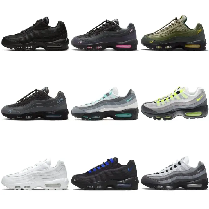 Nike Air Max 95 Sneakers in Black, Grey and Neon Accents