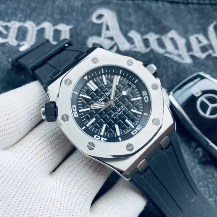 Audemars Piguet automatisch horloge met rubberen band Variant B