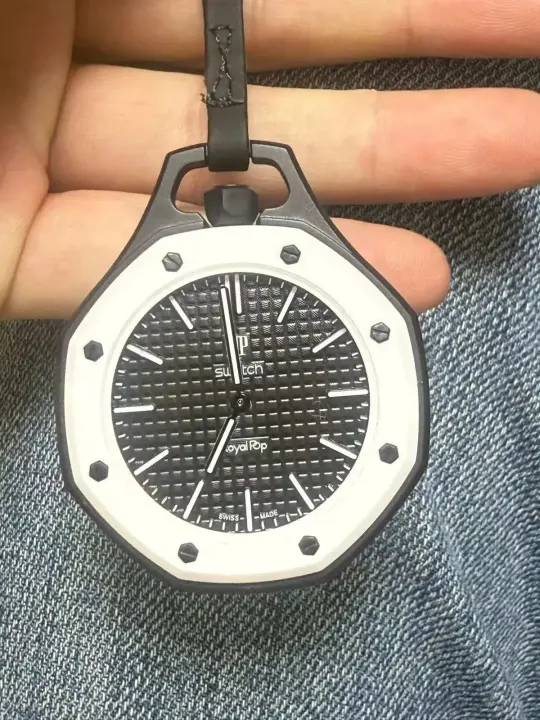 Audemars Piguet Black & White Pendant Watch