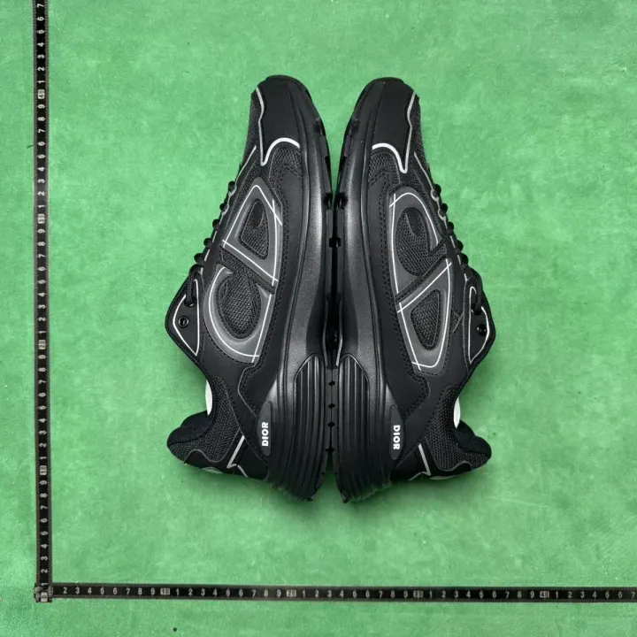 Dior Black Mesh-Panel Lifestyle Sneakers