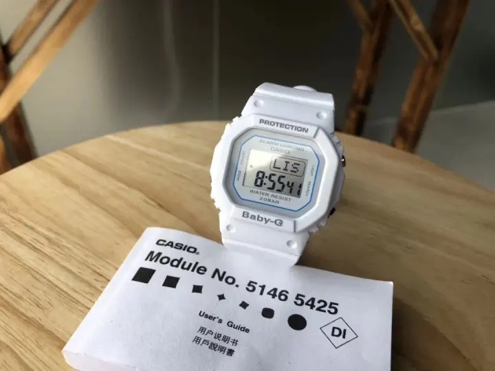 Casio Baby-G White Resin Digital Watch