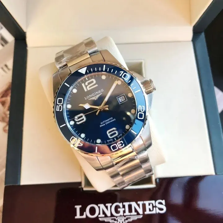 Longines Automatic Blue Dial Stainless Steel Watch 41mm