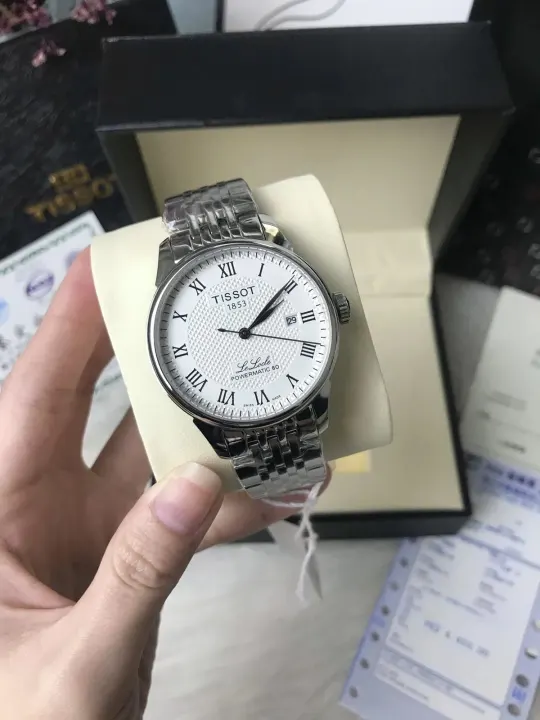 Tissot White Dial Steel Bracelet Watch