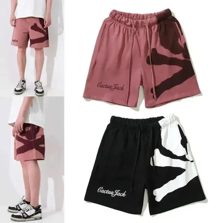 Cactus Jack Pink Graphic Print Shorts