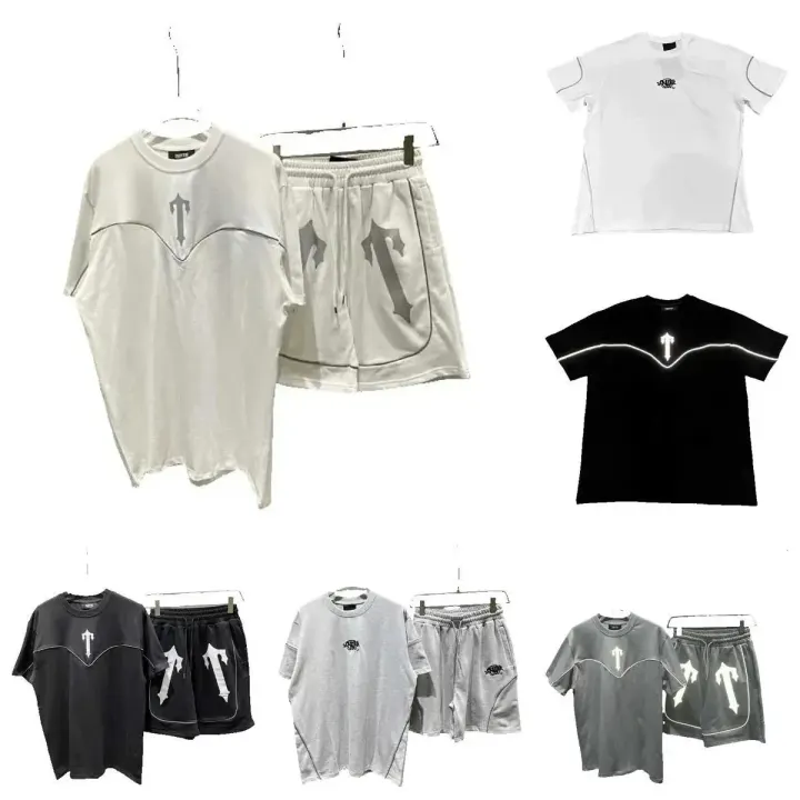 Trapstar Reflective T-Shirt and Shorts Set