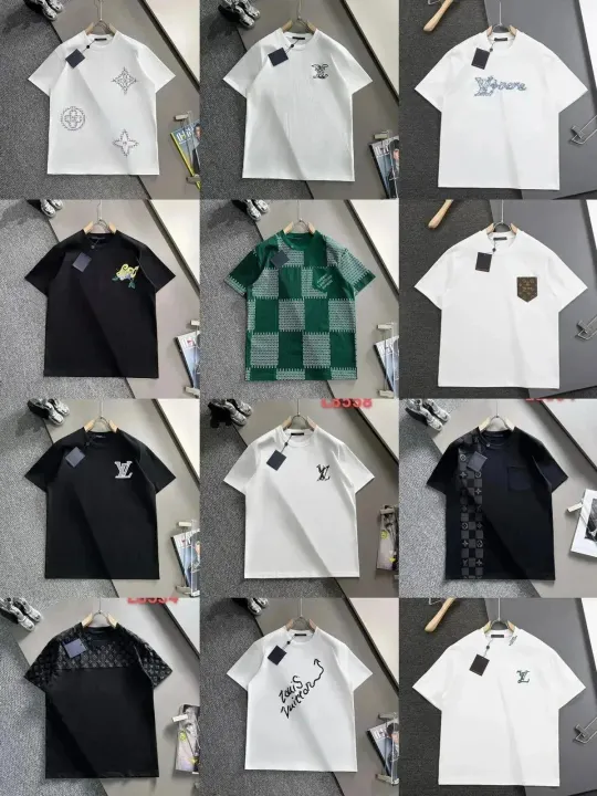 Camiseta de la colección Louis Vuitton con monograma gráfico
