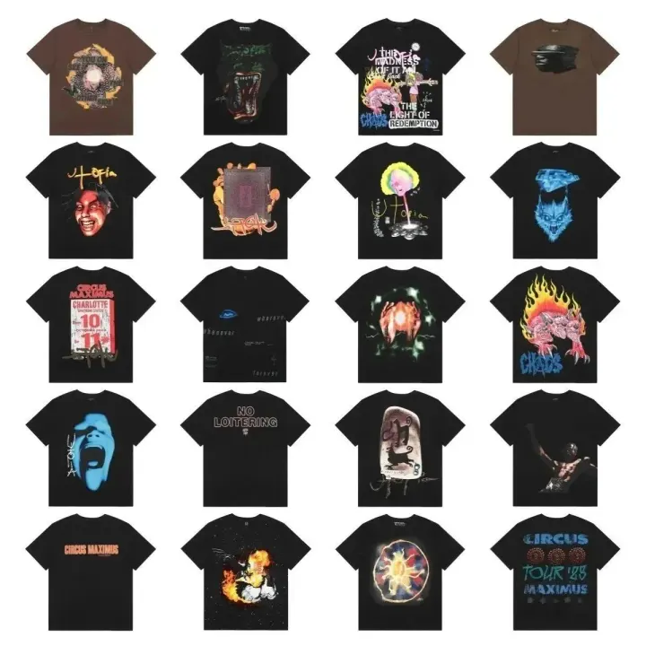Cactus Jack Graphic Tee with Utopia Print Set