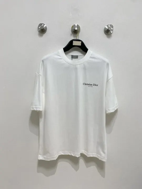 Weißes Dior T-Shirt mit Logo