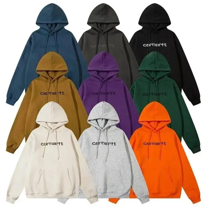 Carhartt Embroidered Relaxed-Fit Hoodie - Multi-Color