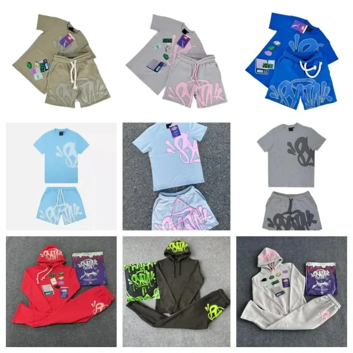 Corteiz Graffiti Logo Matching Set in Multiple Colorways