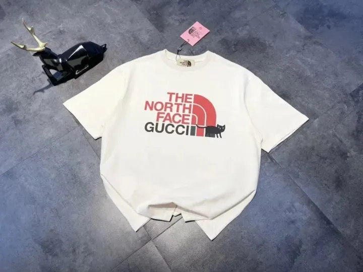 Gucci x The North Face Cream Logo T-Shirt