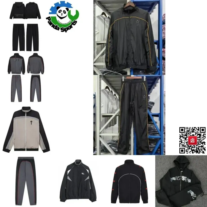 Trapstar Tracksuit Matching Set with Contrast Piping