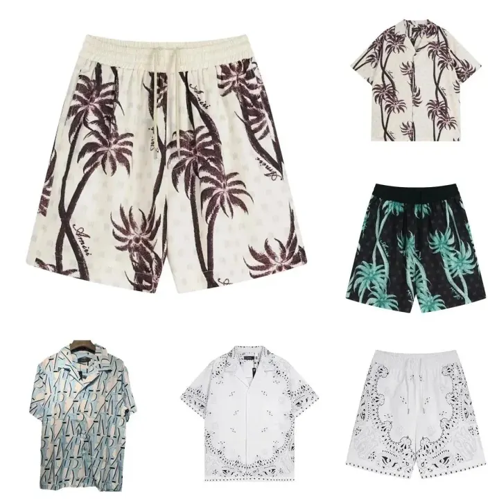AMIRI Matching Set with Palm Tree Print