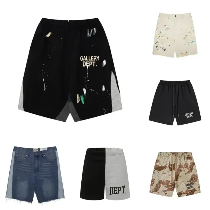 Gallery Dept. Paint-Splatter Shorts