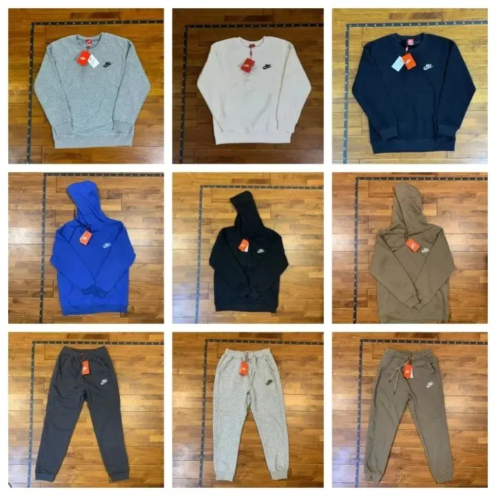 Nike Crewneck Sweatshirt in Heather Gray