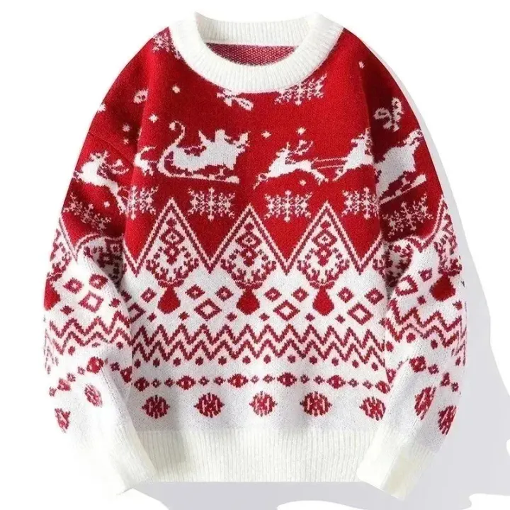 Niezmarkowany sweter dzianinowy na co dzień