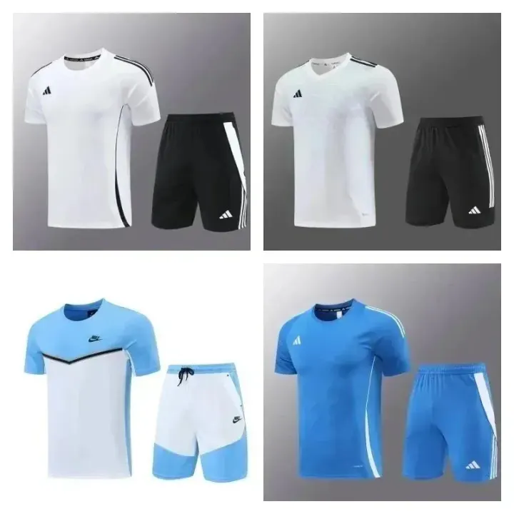 Nike Matching Set in Blue, White, and Black