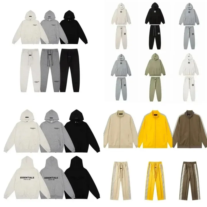 Essentials Cream Hooded Matching Set