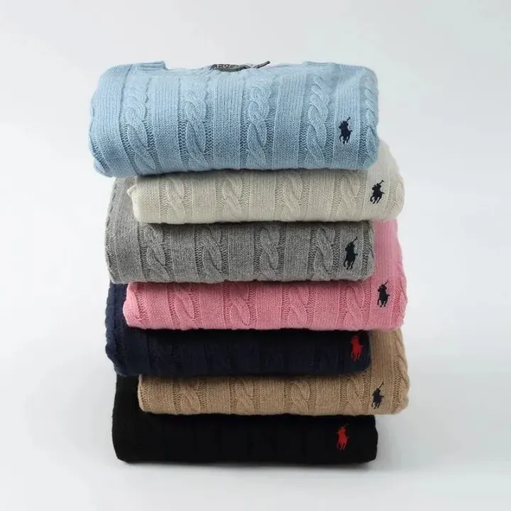 Ralph Lauren Cable Knit Sweater in Assorted Colors