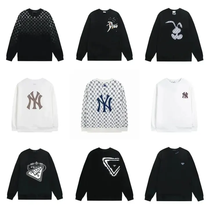 MLB Lavender LA Logo Crewneck Sweatshirt
