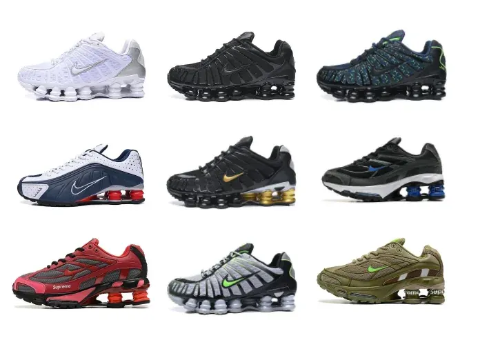 Nike Shox Sneakers — Multiple Colorways